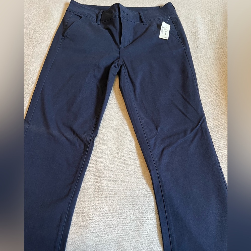 Aeropostale New navy blue girl women uniform pants-